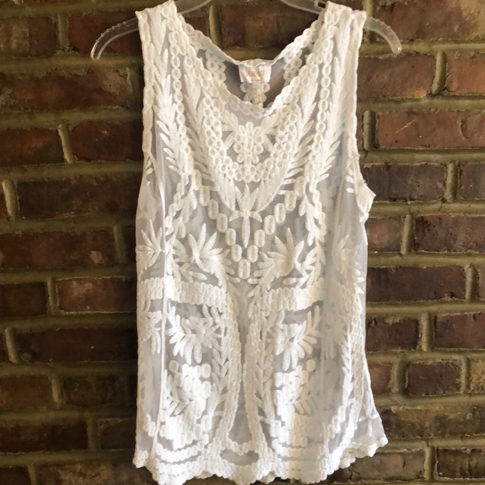 Laundry by Shelli Segal Lace Top